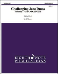 cover Challenging Jazz Duets #1 French Horn Book - Stand Alone Version cover